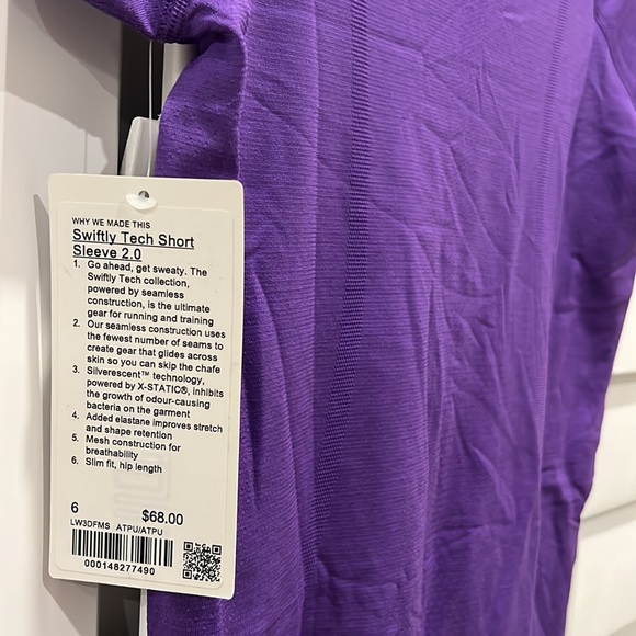 Lulu🍋lemon-swiftly tech short sleeve 2.0 - Picture 3 of 3